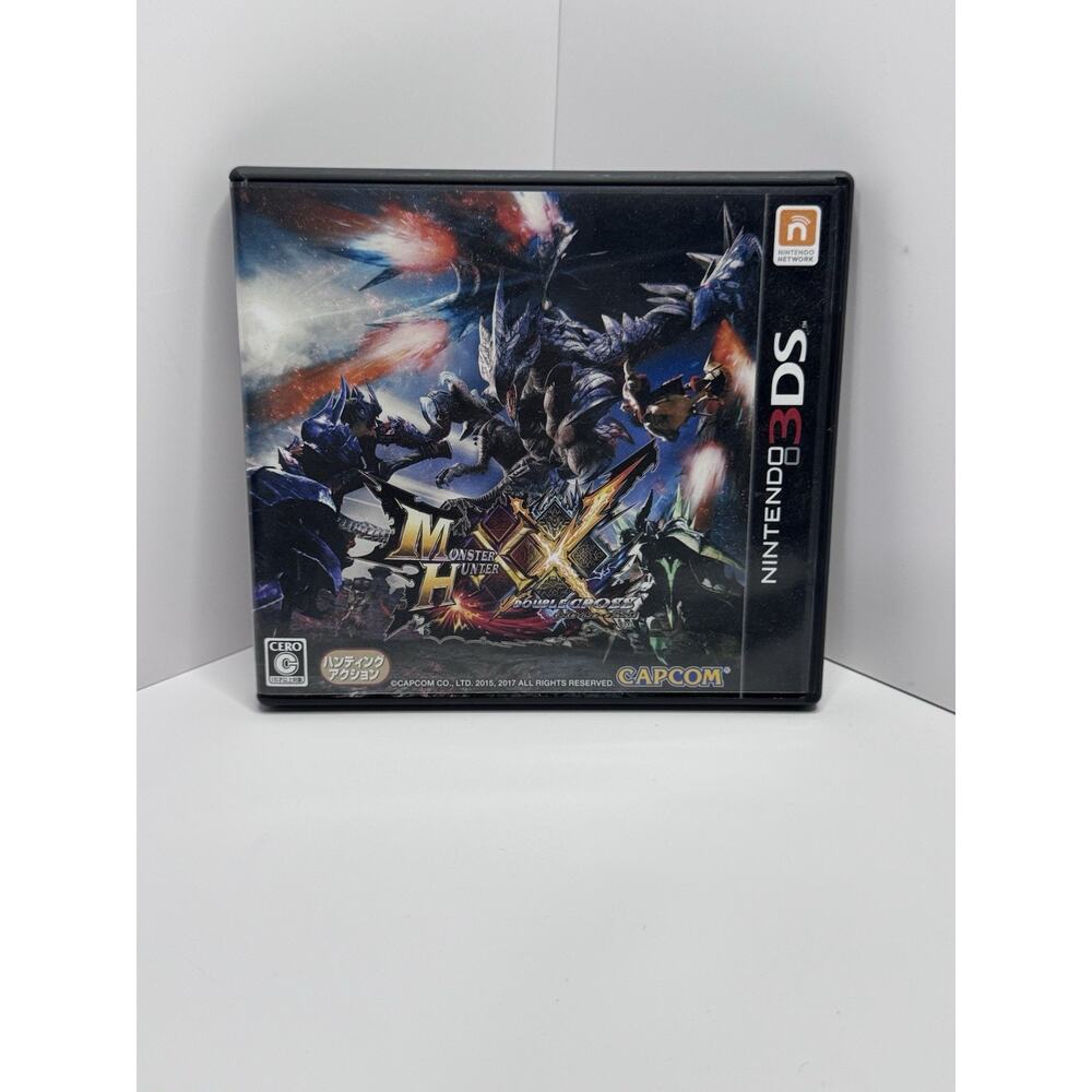 Nintendo 3DS Monster Hunter XX Double Cross Japan Import